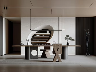 Tea Room 3d model