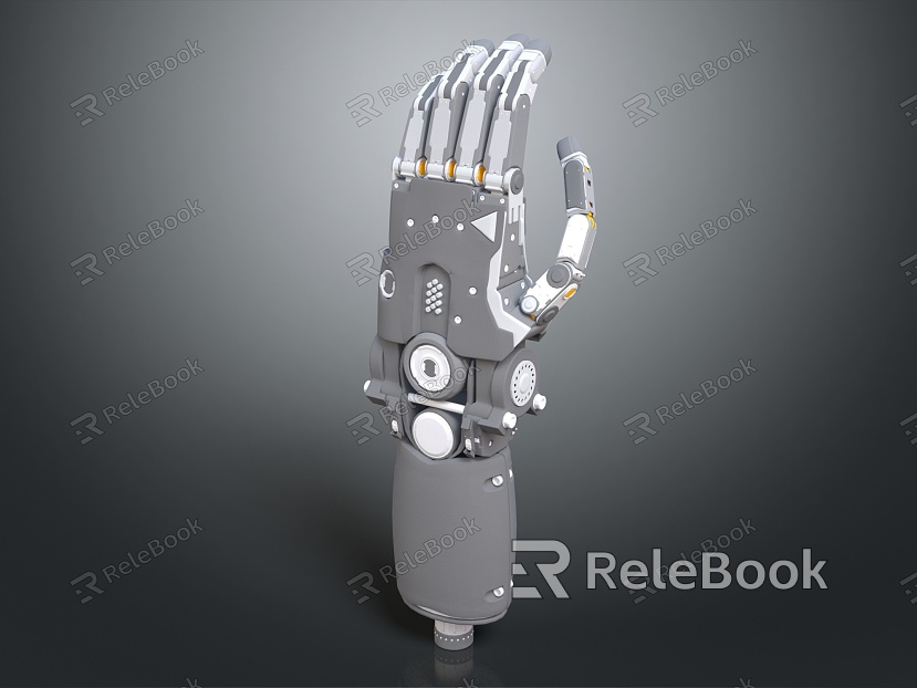 Modern Manipulator Life Arm Steampunk Arm Gloves model