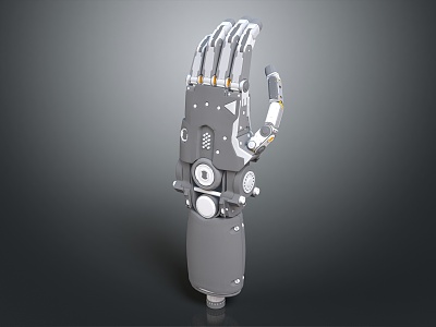 Modern Manipulator Life Arm Steampunk Arm Gloves 3d model