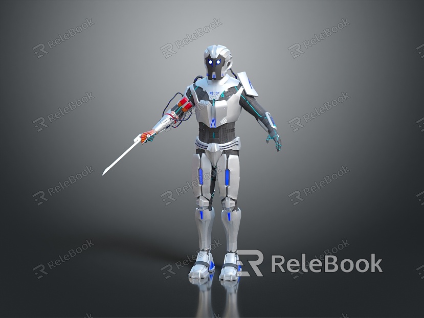 Mech Warrior Mech Soldier Machine Battlearm Mechanical Battlearm Machine Fighter Robot model