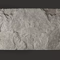 Gray Stone Wall Surface Featuring Natural Rough Texture And Irregular Patterns 3d model