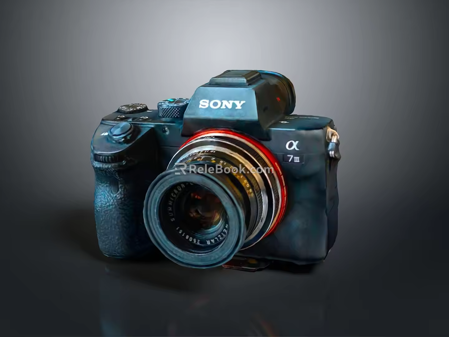 DSLR Camera Card Machine Digital Camera Digital Camera Photographic Equipment 3d model