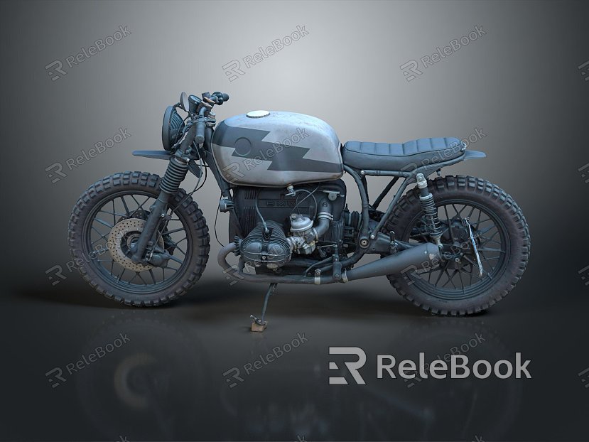 Motorcycle Two-wheeled Motorcycle Cross-country Motorcycle Road Race Motorcycle Motor Vehicle Transport model