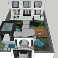 New Courtyard View 3d model