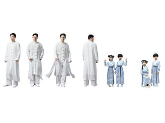 2d figure ancient figure ancient style figure ancient costume hanfu man boy girl child 3d model