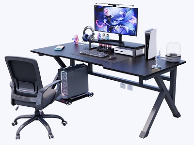 Modern Home Decoration E-sports Table and Chair Computer Table and Chair model