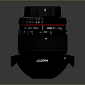 Professional High Definition Camera Lens With Red Ring Lens Hood Purple Coating And Durable Design