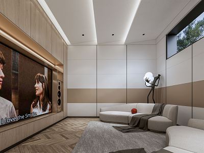 Modern Video Room Movie Living Room model