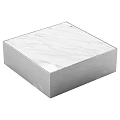 Modern Coffee Tables With Marble Tops And Sleek Light Grey Dark Brown Bases