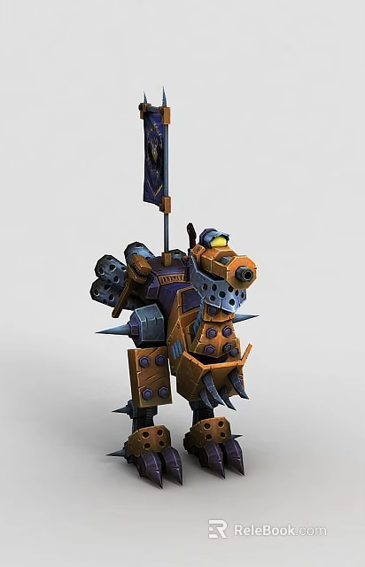 Modern Metal Locker Design With Secure Lock And Multiple Storage Compartments 3d model