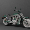 Modern Motorcycle 3d model