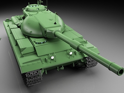 British Tank Conqueror Heavy Tank Vintage Tank 3d model