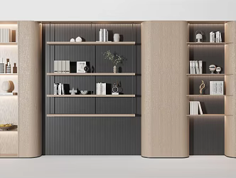 Modern Decorative Cabinet 3d model