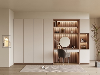 Modern wardrobe 3d model