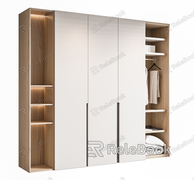 Modern wardrobe model