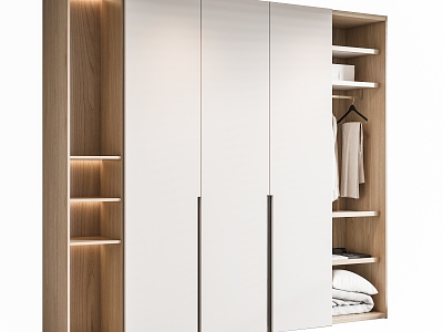 Modern wardrobe model