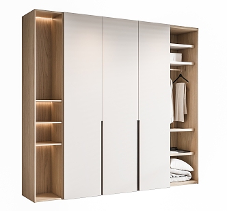 Modern wardrobe 3d model