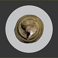 snake cobra venomous snake python reptile cold-blooded animal reptile 3d model