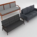 Multi Person Sofa Designs With Wooden Frames And Fabric Upholstery For Living Spaces