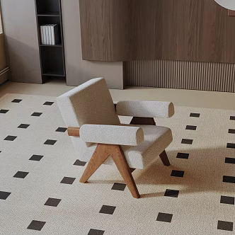 modern leisure chair 3d model