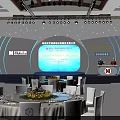 International Aluminum Conference Stage Setup With Lighting Screen And Lectern By Liaoning Zhongwang