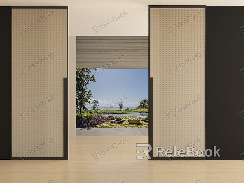 Modern sliding door model