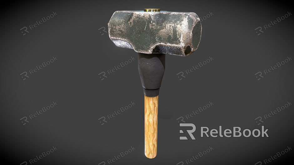 Hammer Sledgehammer Nail Hammer Hammer Hammer Axe Tomahawk model