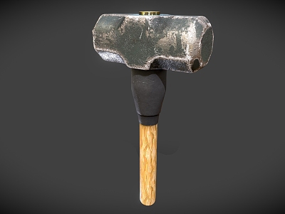 Hammer Sledgehammer Nail Hammer Axe Tomahawk model