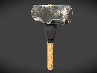 Hammer Sledgehammer Nail Hammer Axe Tomahawk 3d model