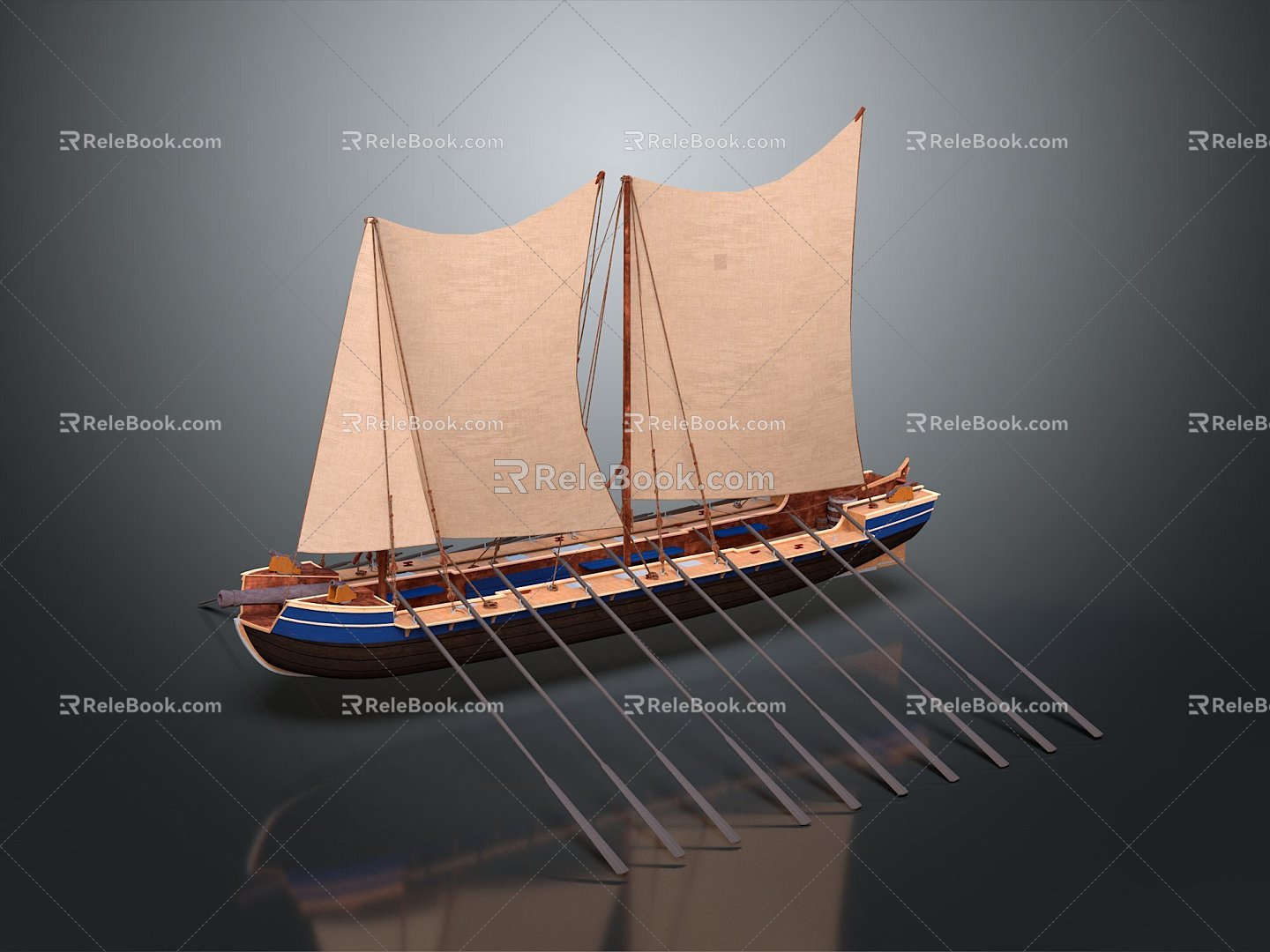 Ancient ship, ancient warship, large ancient ship, ancient warship, ancient sailing ship, ancient wooden ship, ancient armored ship, large warship 3d model