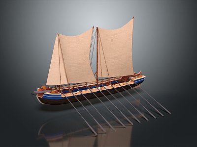 Ancient ship, ancient warship, large ancient ship, ancient warship, ancient sailing ship, ancient wooden ship, ancient armored ship, large warship 3d model