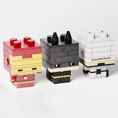 Decorations Lego Super Hero Lego Toys 3d model Decorations Lego Super Hero Lego Toys 3d model