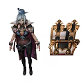 Modern Game Characters Third World Sorceress 3d model