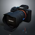 DSLR Camera Card Machine Digital Camera Digital Camera Photographic Equipment 3d model