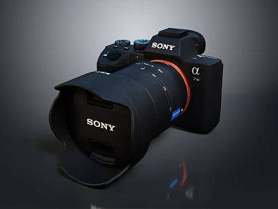 Slim Sony Laptop Computer With High Definition Display And Modern Aesthetic Design 3d model