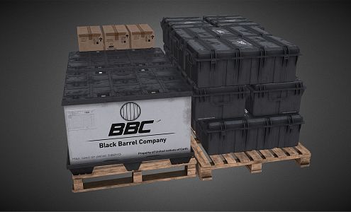 Modern Toolbox Military Assets 3d model