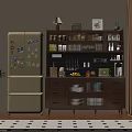Modern Natural Wood Sideboard Cabinet With Large Capacity Kitchen Storage Space For Cozy Home Dining