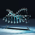 Modern Art Device Meichen Art Device 3d model