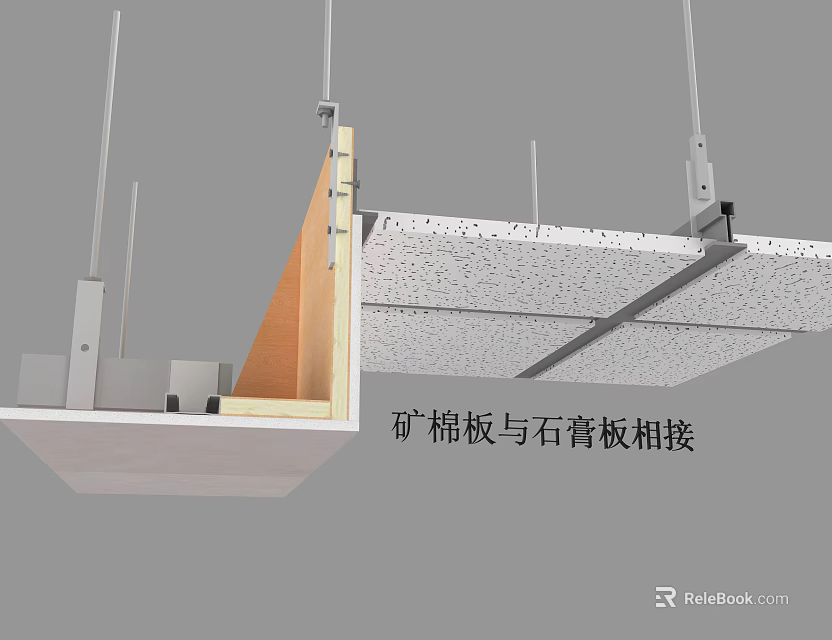 Mounting Hardware Tools for Mineral Wool Board and Gypsum Board Connection Installation 3d model 