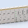 Neatly Arranged Industrial Control Panels With Multiple Units And Control Indicators