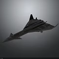 Advanced Stealth Combat Aircraft With Sleek Design As Modern Military Weapon