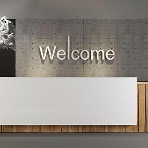 Reception Desk 3d model