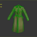 Classic Brown Long Double Breasted Trench Coat With Lapel Collar And Pockets