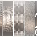 Decorative Metallic Wall Panels With Various Stylish Geometric Patterns And Designs