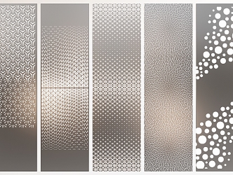 Perforated plate Perforated plate Perforated aluminum plate Hole plate Wall plate Hollow plate 3d model