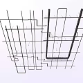 Industrial Piping System Layout Design With Interconnected Structural Framework For Building