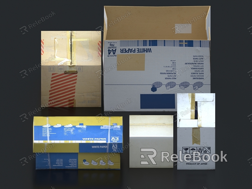 Paper box box shoe box express box carton box express box paper box paper box model