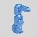 174 six-axis robot grasping manipulator loading and unloading manipulator 3d model