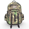 Camouflage Backpack With Multiple Pockets And Durable Design For Outdoor Use