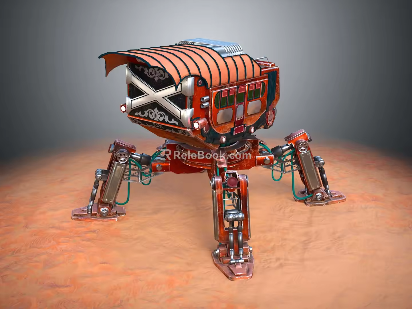 Modern Robot Warrior Robocop 3d model